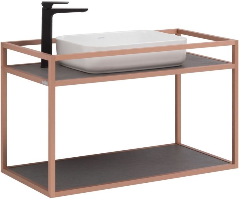 1.33003.60 LIBERTY Консоль 90 подвесная, медь браш (274341) - 0