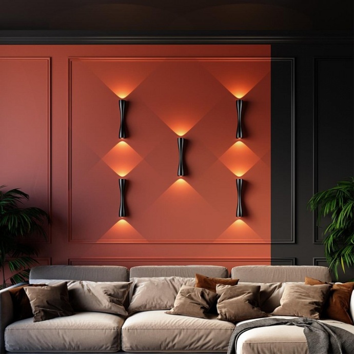 Настенный светодиодный светильник Odeon Light Hightech Anika 4291/10WL - 3