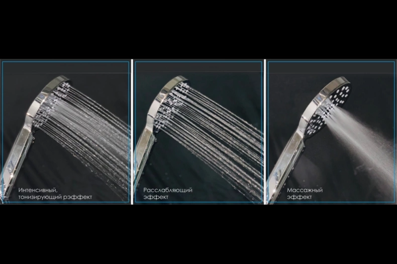 Душевая кабина Royal Bath 100x80 R стекло прозрачное задняя стенка белая RB8100BP5-WT-CH-R - 1