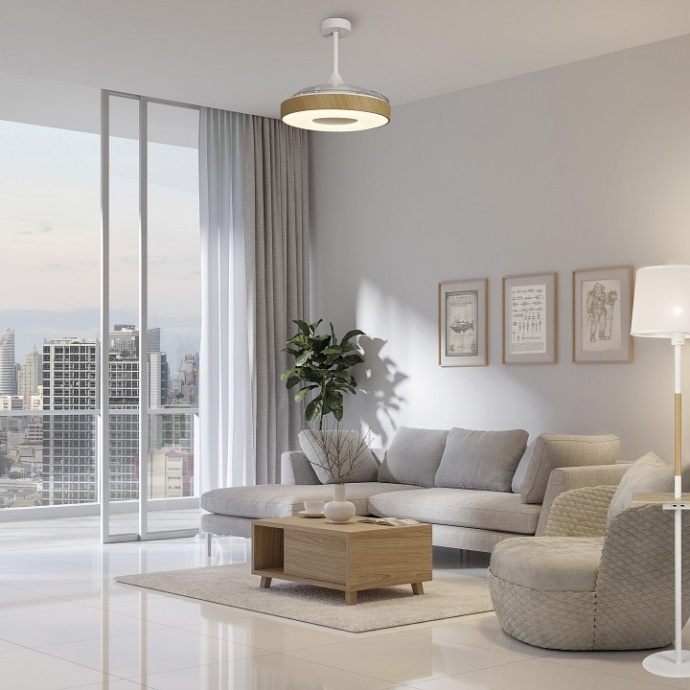 Светильник с вентилятором Mantra (люстры-вентиляторы) Coin 8220 - 2