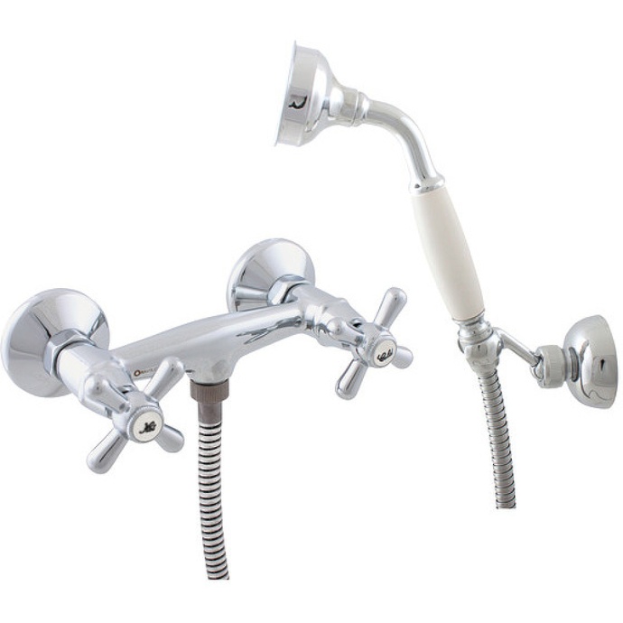 Смеситель для душа Rav Slezak Morava retro хром MK180.5/2 - 0