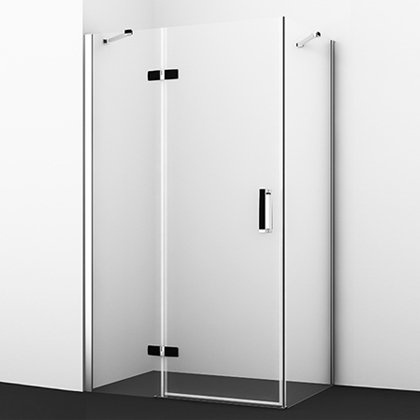 Душевой уголок Wasserkraft Aller Black 10H06LB 120x80 см 10H06LBLACK - 0