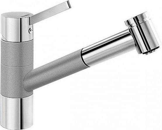 Смеситель для кухонной мойки Blanco Tivo серый, хром  517611 - 0
