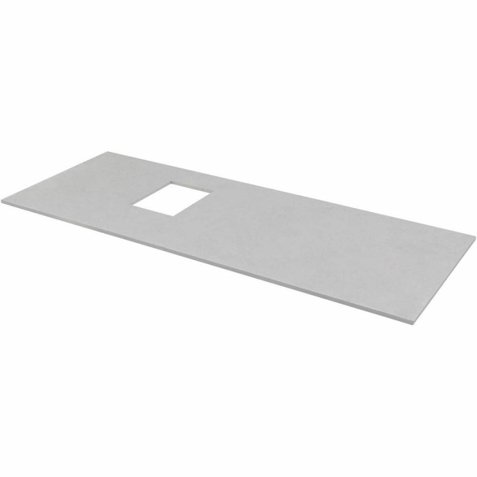 Столешница под раковину Allen Brau Infinity 120 L серая структура 1.21015.G-S - 2