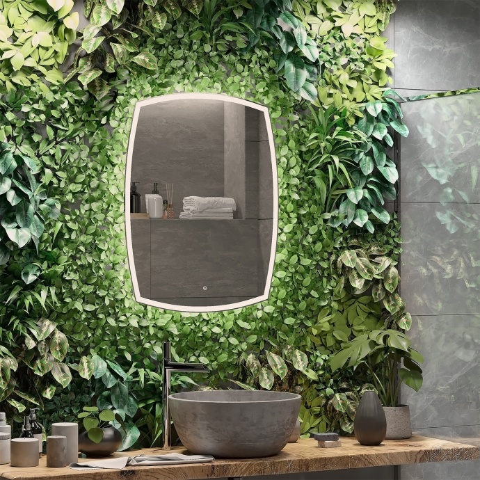 Зеркало DIWO Сочи 70 с подсветкой ЗЛП2148 - 5