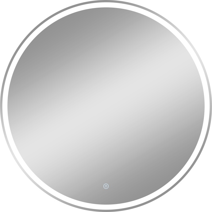 Зеркало круглое DIWO Ростов 80 с подсветкой, круглое, сенсорный выключатель, настенное, российское ЗЛП116 - 4