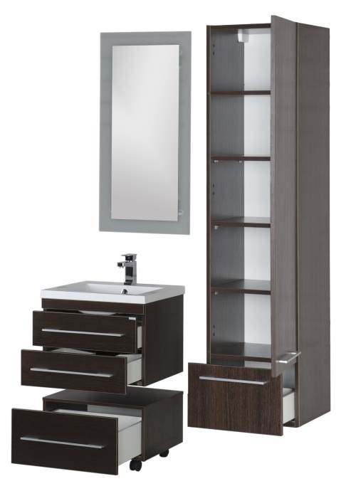 Тумба Aquanet Нота 58 подкатная венге 00170744 - 25