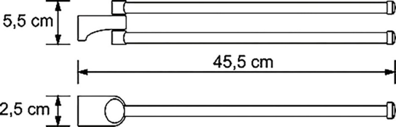 Полотенцедержатель Wasserkraft Kammel K-8331 - 1