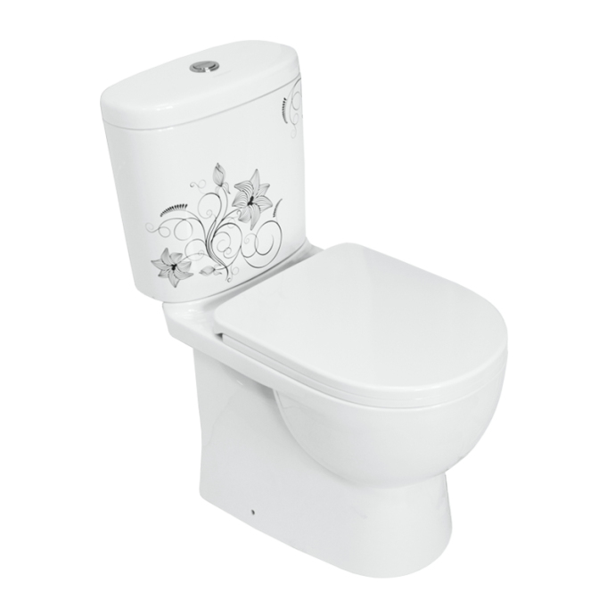 Унитаз-Компакт Art Flora ARTSLCC10040622 - 0