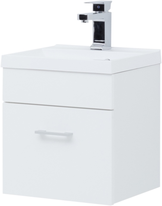 Тумба с раковиной Aquanet Нота 40 белая - 4