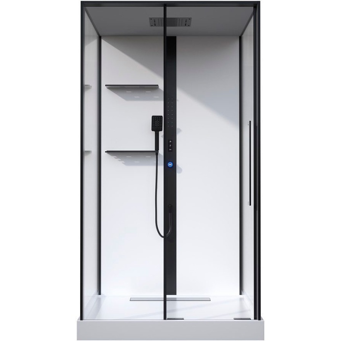 Душевая кабина Black&White Galaxy 115х90 черная 8038000 - 0