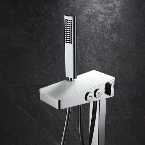 Смеситель напольный Black&White Universell хром 6982U - 3