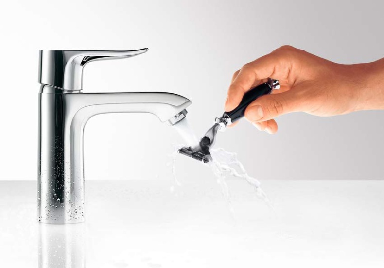Смеситель Hansgrohe Metris 31084000 для раковины - 2