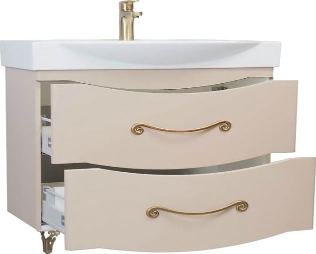 Тумба для комплекта Bellezza Сесилия 105 капучино 4639718110457 - 1