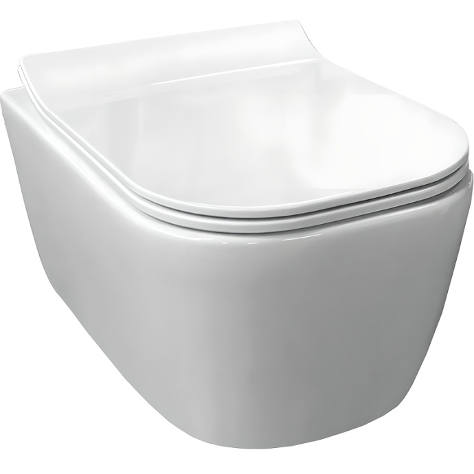 Унитаз подвесной Comforty белый с сиденьем микролифт 00004150338 - 0