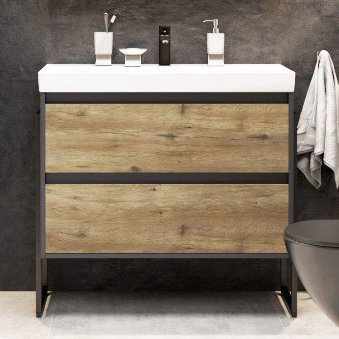 Тумба с раковиной STWORKI Кронборг 90 477832 - 0