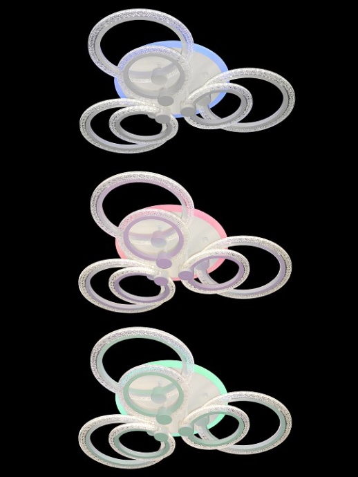 Потолочная люстра Natali Kovaltseva HIGH-TECH LED LAMPS HIGH-TECH LED LAMPS 82013 - 5