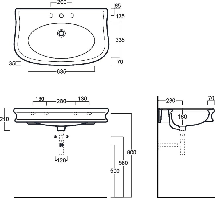 Раковина Simas Lante LA11 - 6
