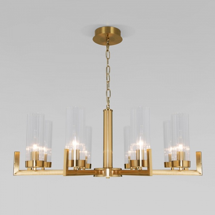 Подвесная люстра Eurosvet Arganie 60133/8 латунь - 2