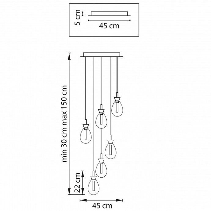 Подвесная люстра Lightstar Colore 805169 - 4