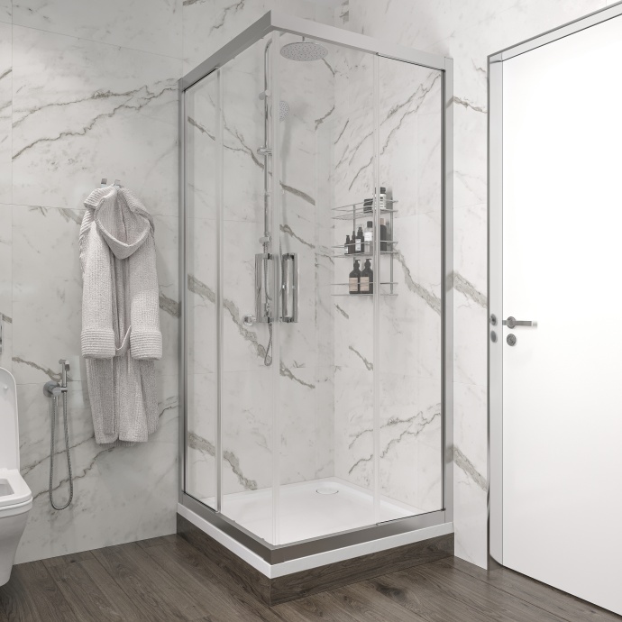 Поддон для душа STWORKI Дублин 90x90, с сифоном 555206 - 4