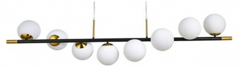 Подвесная люстра Arte Lamp Alcor A2224SP-8BK - 0