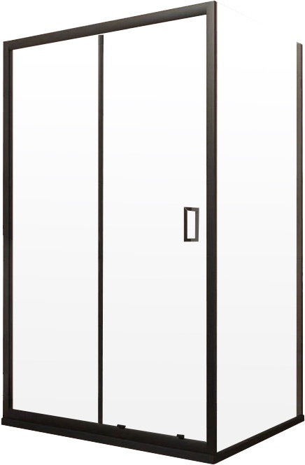 Душевой уголок Veconi Rovigo RV-046B 140x100, черный - 1