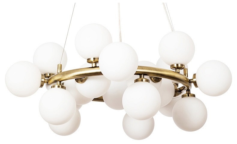 Подвесная люстра Arte Lamp Bolla-Piccolo A3988SP-20AB - 0