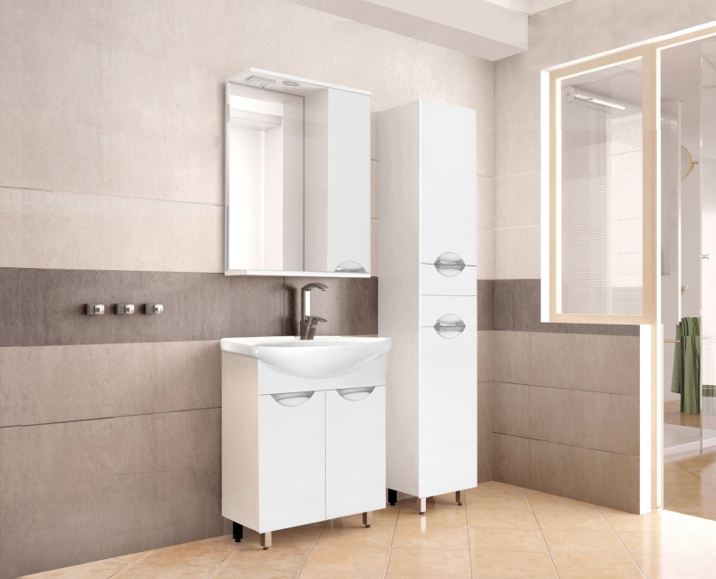 Зеркало-шкаф Style Line Жасмин 60 см  ЛС-00000040 - 1