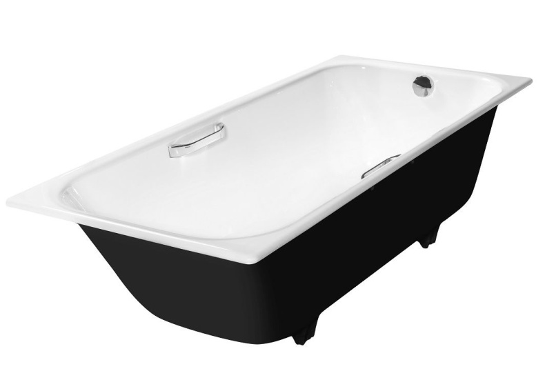 Чугунная ванна Wotte Start 170x75 см с ручками Start 1700x750UR - 1
