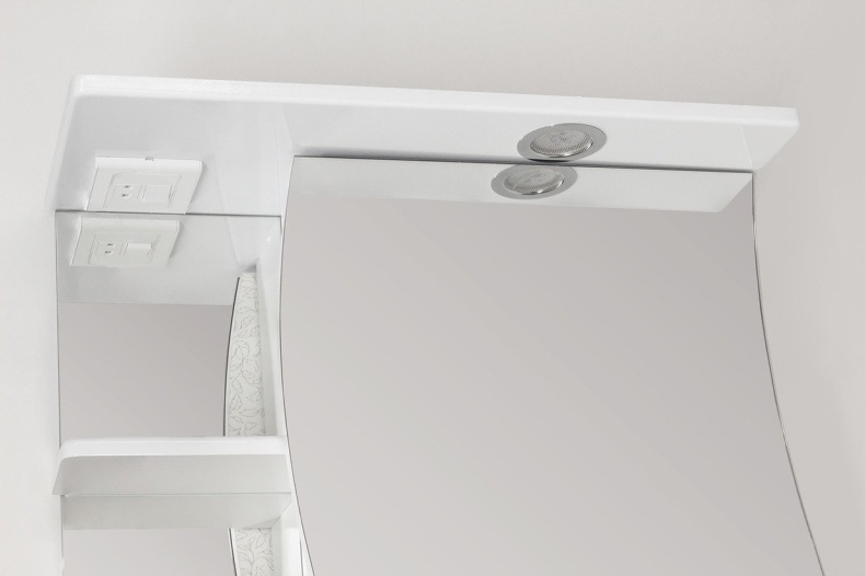 Зеркало-шкаф Style Line Волна 60 см  ЛС-00000121 - 4