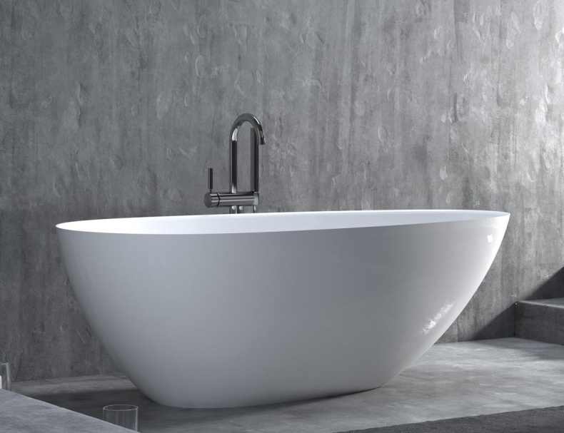 Ванна из искусственного камня Salini Paola 160x77 101611G S-Sense, глянцевый - 3