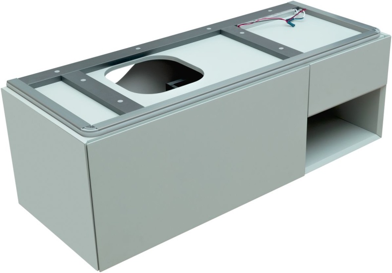 1.21006.PWM INFINITY Тумба 120 L 1+1, рapyrus white matt (274256) - 7