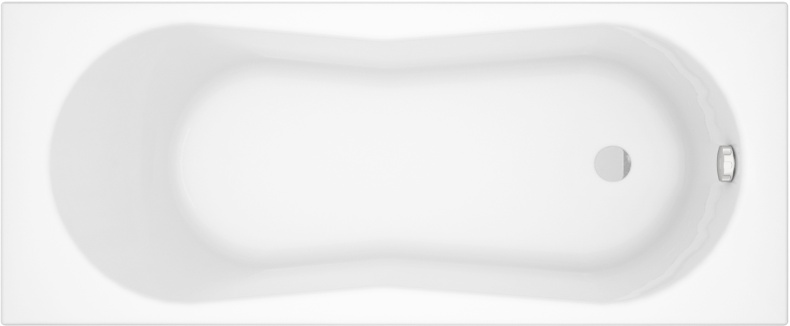 Акриловая ванна Cersanit Nike 150 ультра белый 63346 - 0