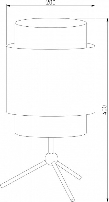 Настольная лампа декоративная TK Lighting Boho White 6565 Boho White - 1