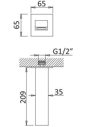 Излив Cezares Porta SC NOP для ванны PORTA-SC-NOP - 1