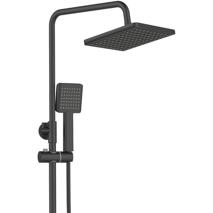 Душевая система Agger Brilliant черная матовая A0394444 - 2