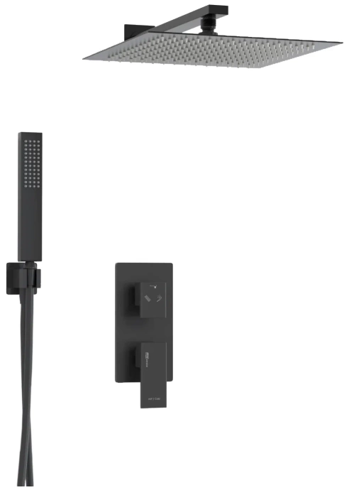 Душевой комплект WasserKraft Abens чёрный матовый A16162 - 0