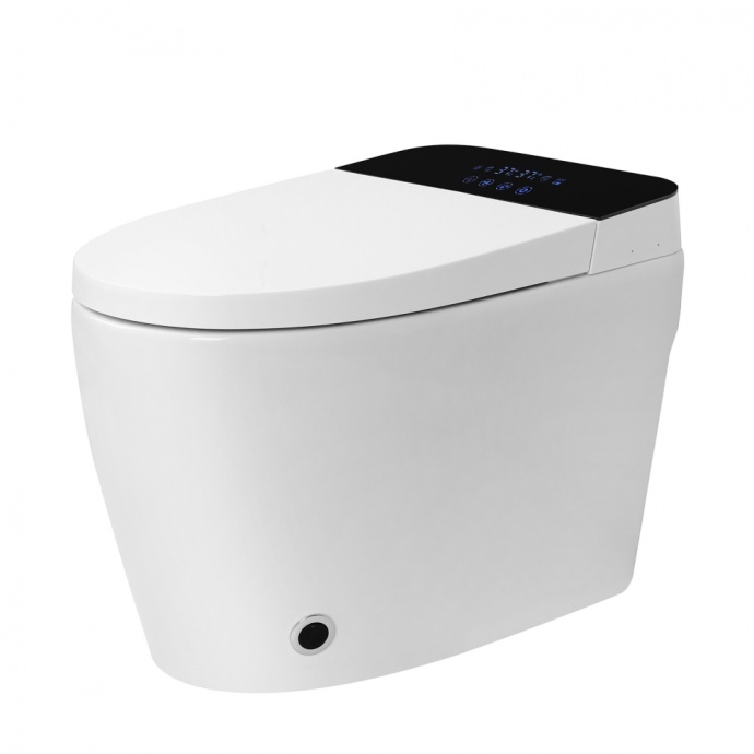 Электронный унитаз-биде ABBER Bequem AC1116S приставной белый - 0