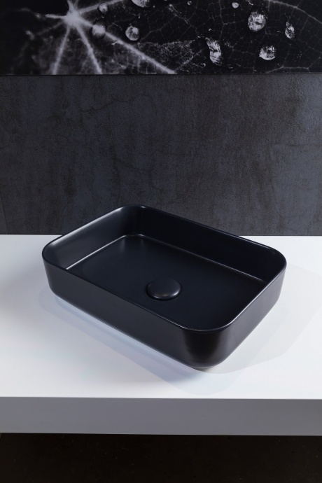 Раковина Allen Brau Fantasy Quad 50x36, черная матовая 4.11021.31 - 5