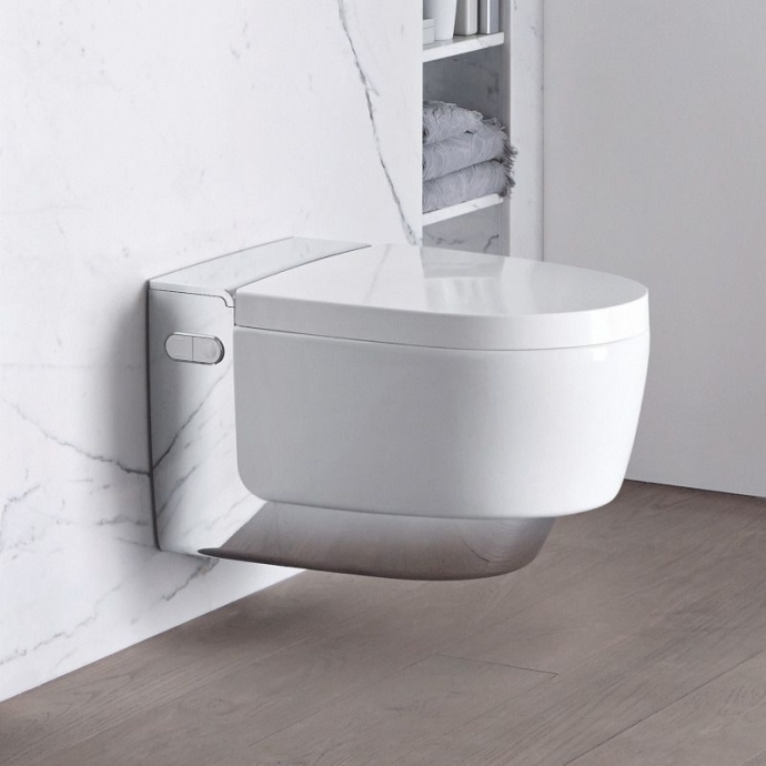 Унитаз подвесной Geberit AquaClean Mera Comfort 146.214.21.1 с системой удаления запахов - 6