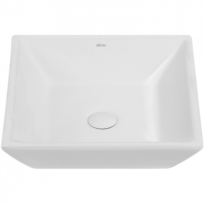 Накладная раковина Abber Rechteck 42 белая AC2214 - 1