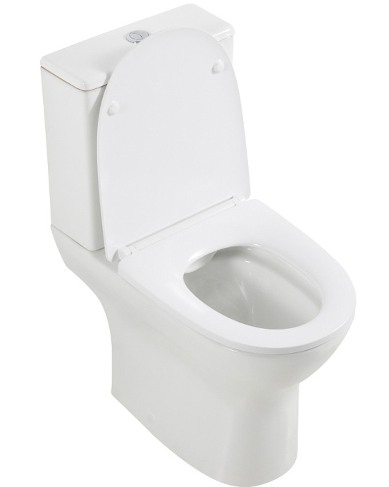 Сиденье для унитаза BelBagno Lounge белый  BB045/051SC - 2