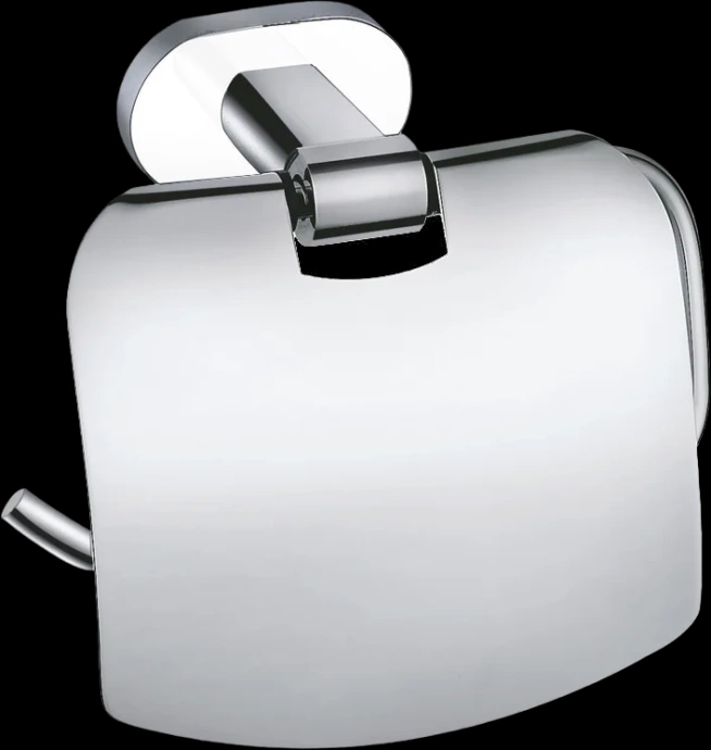 Держатель туалетной бумаги Rav Slezak Yukon хром - белый YUA0400CB - 0