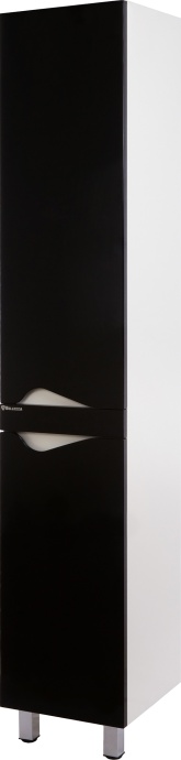Шкаф-пенал Bellezza Эйфория 35 R черный 4629104001049 - 0