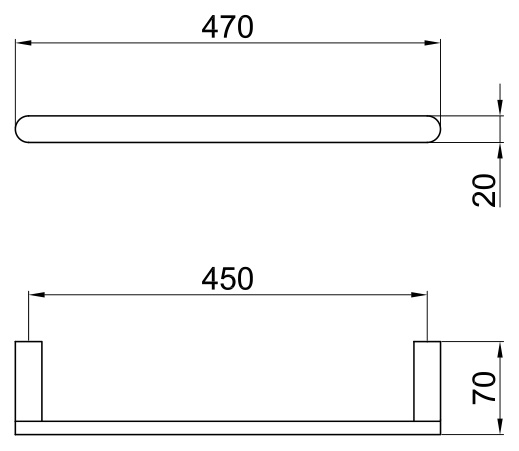 Полотенцедержатель Webert Living  LV500501015 - 1