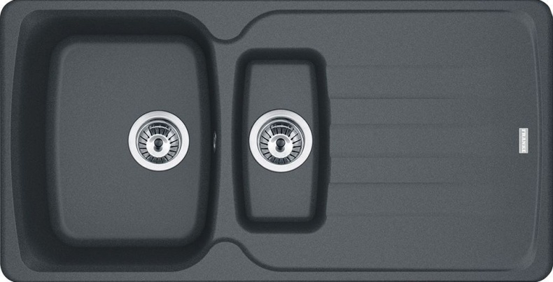 Мойка кухонная Franke AZG 651 графит 114.0489.385 - 0
