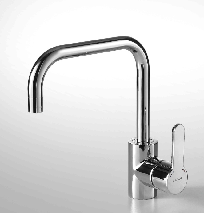 Смеситель Bravat Stream F73783C-1A для кухонной мойки - 1