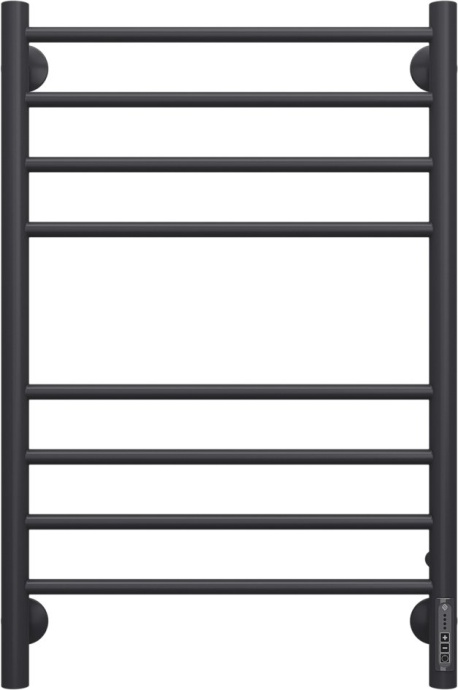 Электрический полотенцесушитель Terminus Аврора П8 500x800 Черный матовый 4670078527493 - 0