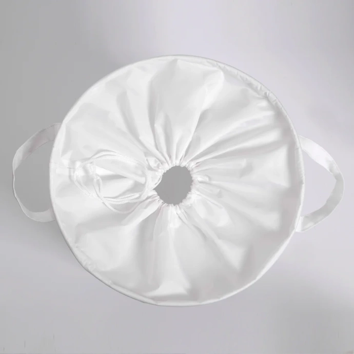 Корзина для белья Wasserkraft Lossa  рисунок белый - розовый WB-811 - 2